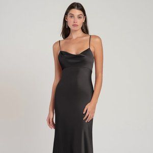 Jenny Yoo Addison Bridesmaids Dress - Black (NWT)